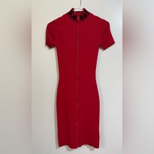 Michael Kors Vibrant Red Mini Dress